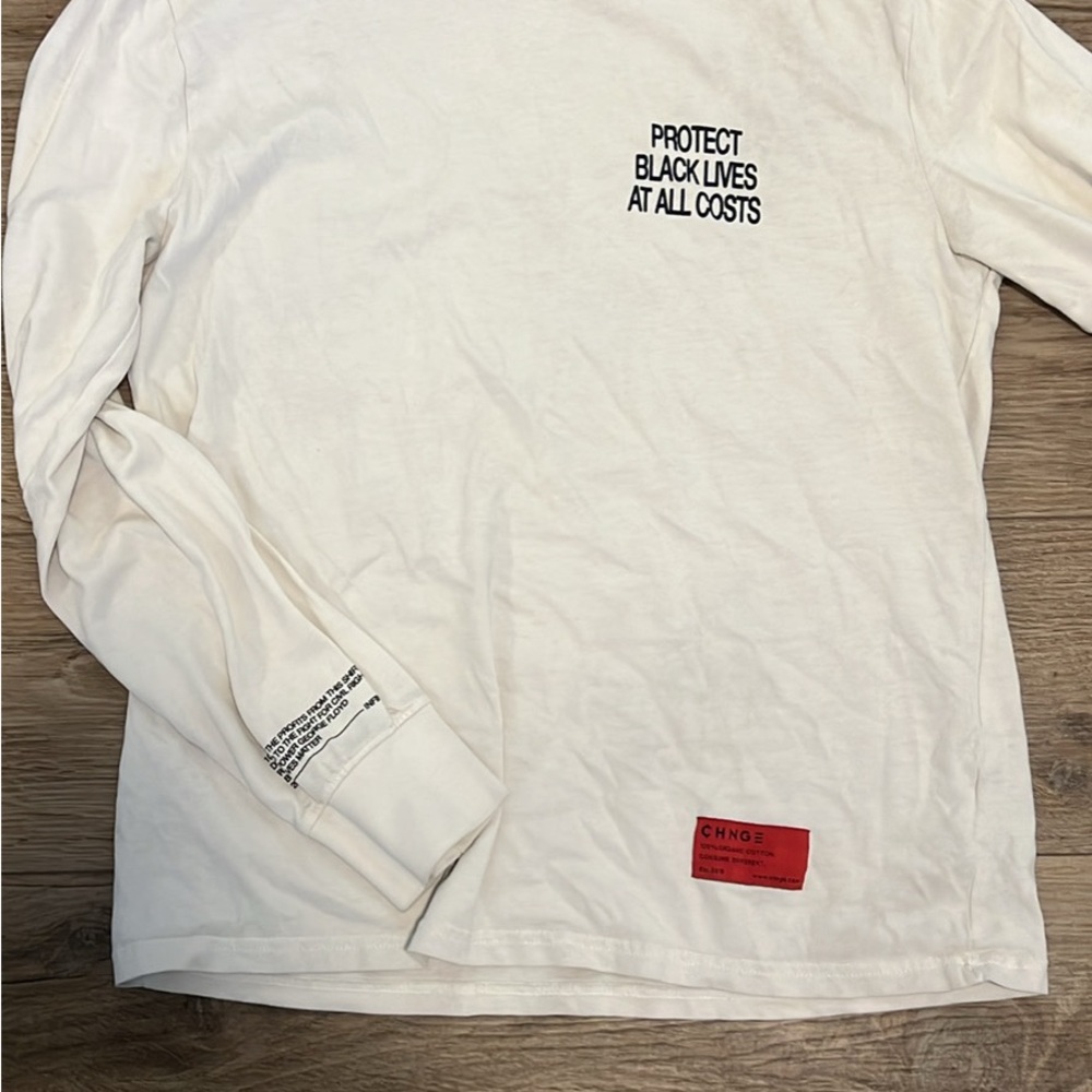 CHNGE White Long Sleeve Shirt